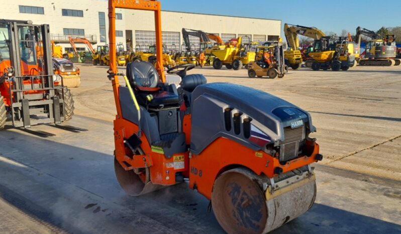 2018 Hamm HD8VV Rollers For Auction: Leeds, UK – 30th April, 1st, 2nd & 3rd May 25 full