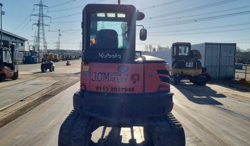 2013 Kubota U55-4 Mini Excavators For Auction: Leeds, UK – 30th April, 1st, 2nd & 3rd May 25 full