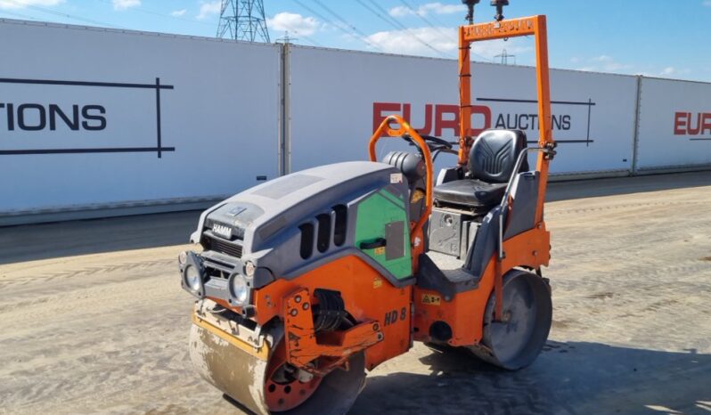 2017 Hamm HD8VV Rollers For Auction: Leeds, UK – 30th April, 1st, 2nd & 3rd May 25