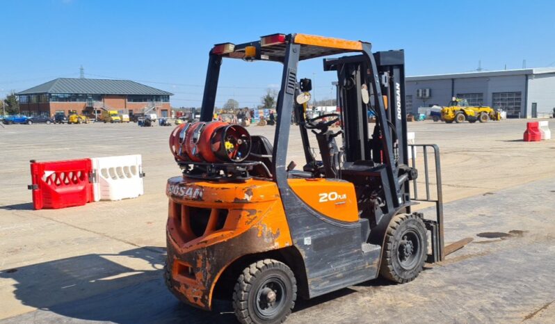 2018 Doosan G20GP Forklifts For Auction: Leeds, UK – 30th April, 1st, 2nd & 3rd May 25 full