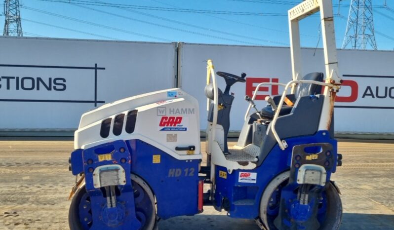 2016 Hamm HD12VV Rollers For Auction: Leeds, UK – 30th April, 1st, 2nd & 3rd May 25 full