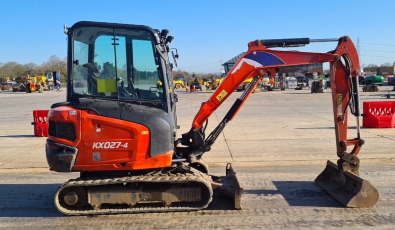 2018 Kubota KX027-4 Mini Excavators For Auction: Leeds, UK – 30th April, 1st, 2nd & 3rd May 25 full