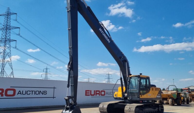 Unused 2024 Hyundai R245LR 20 Ton+ Excavators For Auction: Leeds, UK – 30th April, 1st, 2nd & 3rd May 25