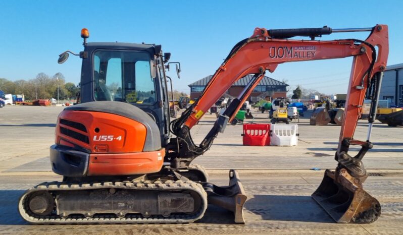 2013 Kubota U55-4 Mini Excavators For Auction: Leeds, UK – 30th April, 1st, 2nd & 3rd May 25 full