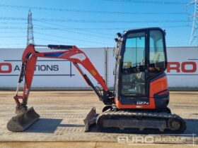 2017 Kubota U27-4 Mini Excavators For Auction: Leeds, UK – 30th April, 1st, 2nd & 3rd May 25 full