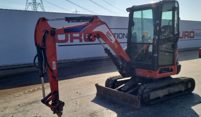 2018 Kubota U27-4 Mini Excavators For Auction: Leeds, UK – 30th April, 1st, 2nd & 3rd May 25