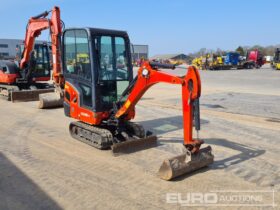 2017 Kubota KX016-4 Mini Excavators For Auction: Leeds, UK – 30th April, 1st, 2nd & 3rd May 25 full