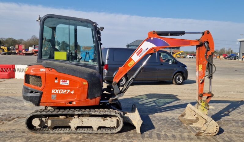 2018 Kubota KX027-4 Mini Excavators For Auction: Leeds, UK – 30th April, 1st, 2nd & 3rd May 25 full