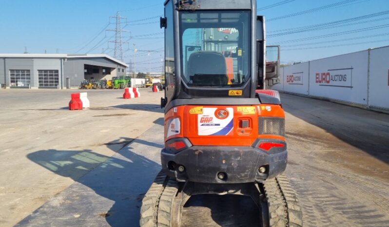 2018 Kubota U27-4 Mini Excavators For Auction: Leeds, UK – 30th April, 1st, 2nd & 3rd May 25 full
