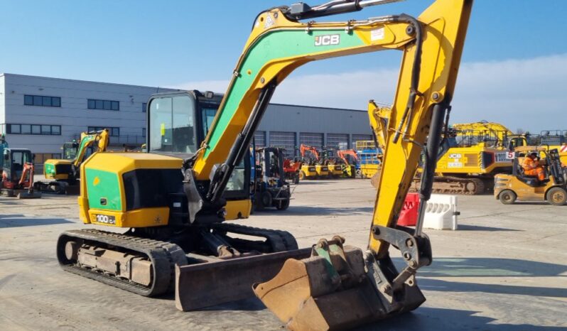2018 JCB 100C-1 10 Ton+ Excavators For Auction: Leeds, UK – 30th April, 1st, 2nd & 3rd May 25 full