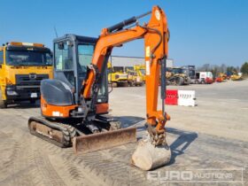 2013 Hitachi ZX33U-3CLR Mini Excavators For Auction: Leeds, UK – 30th April, 1st, 2nd & 3rd May 25 full