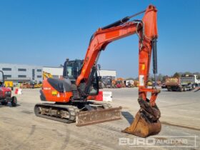 2018 Kubota KX080-4A 6 Ton+ Excavators For Auction: Leeds, UK – 30th April, 1st, 2nd & 3rd May 25 full