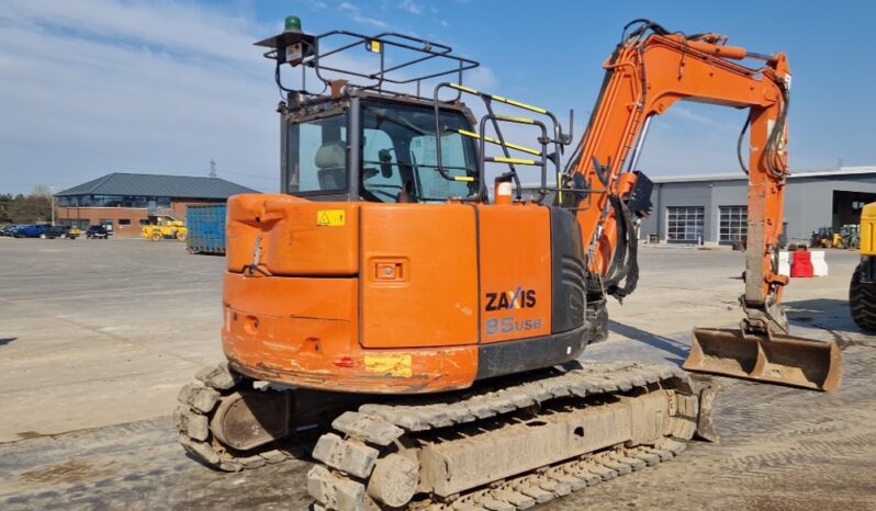 2018 Hitachi ZX85USB-5 6 Ton+ Excavators For Auction: Leeds, UK – 30th April, 1st, 2nd & 3rd May 25 full