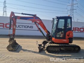 2017 Kubota U48-4 Mini Excavators For Auction: Leeds, UK – 30th April, 1st, 2nd & 3rd May 25 full