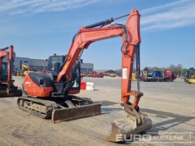2015 Kubota KX080-4 6 Ton+ Excavators For Auction: Leeds, UK – 30th April, 1st, 2nd & 3rd May 25 full