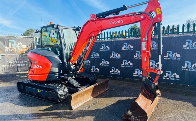 2022 Kubota U50-5 Excavator full