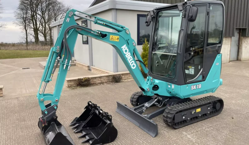 Kobelco SK19 Minidigger full