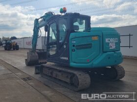 2019 Kobelco SK85MSR-7 6 Ton+ Excavators For Auction: Leeds, UK – 30th April, 1st, 2nd & 3rd May 25 full