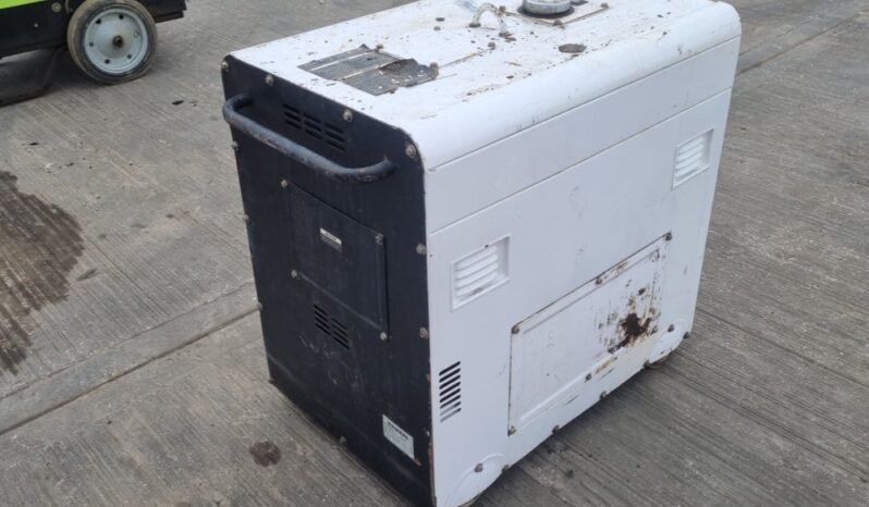 2015 Hyundai DHY 6000SELR Generators For Auction: Leeds, UK – 30th April, 1st, 2nd & 3rd May 25 full