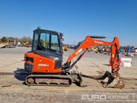 2018 Kubota KX030-4 Mini Excavators For Auction: Leeds, UK – 30th April, 1st, 2nd & 3rd May 25 full