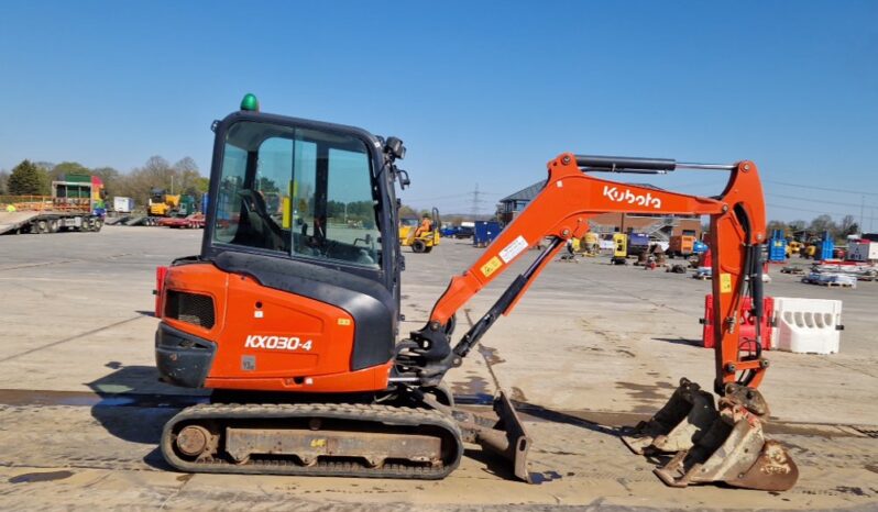 2018 Kubota KX030-4 Mini Excavators For Auction: Leeds, UK – 30th April, 1st, 2nd & 3rd May 25 full