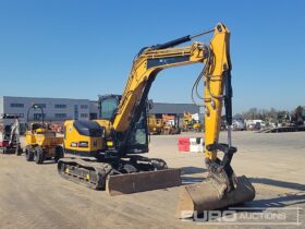2022 Sany SY80U 6 Ton+ Excavators For Auction: Leeds, UK – 30th April, 1st, 2nd & 3rd May 25 full