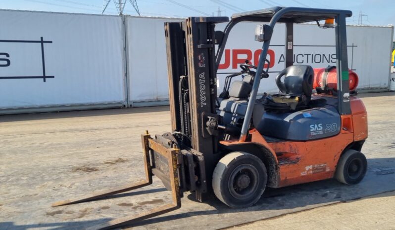 Toyota 42-7FGF20 Forklifts For Auction: Leeds, UK – 30th April, 1st, 2nd & 3rd May 25