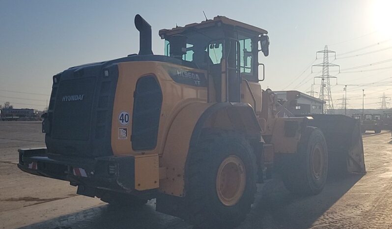 2021 Hyundai HL960A XT Wheeled Loaders For Auction: Leeds, UK – 30th April, 1st, 2nd & 3rd May 25 full