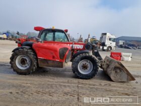 2016 Manitou MT741 Telehandlers For Auction: Leeds, UK – 30th April, 1st, 2nd & 3rd May 25 full