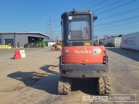 2016 Kubota KX61-3 Mini Excavators For Auction: Leeds, UK – 30th April, 1st, 2nd & 3rd May 25 full