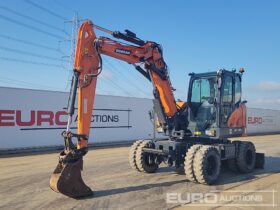 2023 Doosan DX100W-7 Wheeled Excavators For Auction: Leeds, UK – 30th April, 1st, 2nd & 3rd May 25