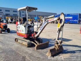 2018 Takeuchi TB216 Mini Excavators For Auction: Leeds, UK – 30th April, 1st, 2nd & 3rd May 25 full