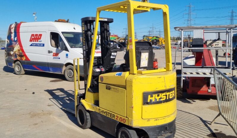 Hyster E2.00XMS Forklifts For Auction: Leeds, UK – 30th April, 1st, 2nd & 3rd May 25 full