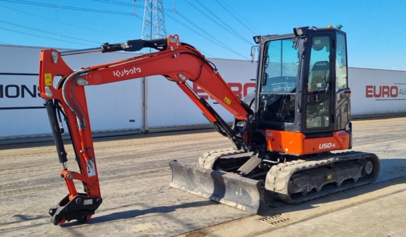 2023 Kubota U50-5 Mini Excavators For Auction: Leeds, UK – 30th April, 1st, 2nd & 3rd May 25