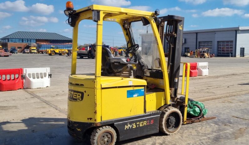 2012 Hyster E2.5XN MWB Forklifts For Auction: Leeds, UK – 30th April, 1st, 2nd & 3rd May 25 full