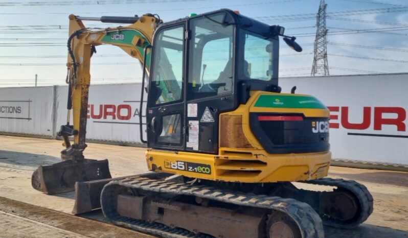 2018 JCB 85Z-1 6 Ton+ Excavators For Auction: Leeds, UK – 30th April, 1st, 2nd & 3rd May 25 full