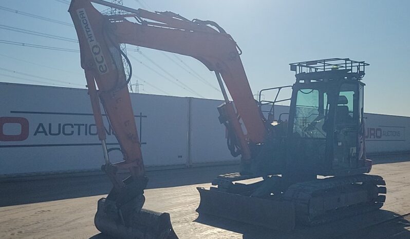2018 Hitachi ZX85USB-5 6 Ton+ Excavators For Auction: Leeds, UK – 30th April, 1st, 2nd & 3rd May 25