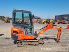 2016 Kubota KX016-4 Mini Excavators For Auction: Leeds, UK – 30th April, 1st, 2nd & 3rd May 25 full