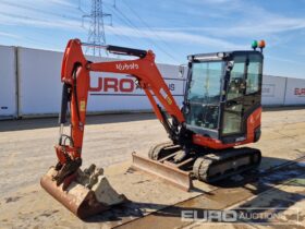 2018 Kubota KX030-4 Mini Excavators For Auction: Leeds, UK – 30th April, 1st, 2nd & 3rd May 25