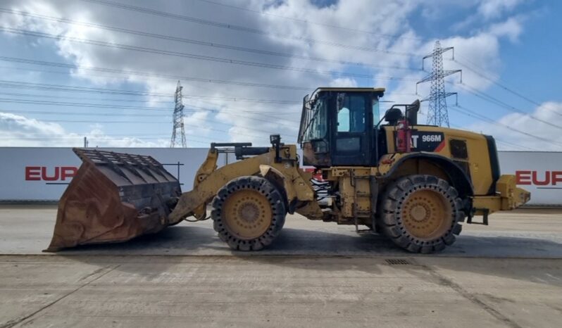 2016 CAT 966M Wheeled Loaders For Auction: Leeds, UK – 30th April, 1st, 2nd & 3rd May 25 full