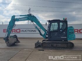 2019 Kobelco SK85MSR-7 6 Ton+ Excavators For Auction: Leeds, UK – 30th April, 1st, 2nd & 3rd May 25 full