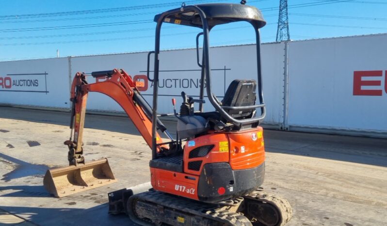 2020 Kubota U17-3 Mini Excavators For Auction: Leeds, UK – 30th April, 1st, 2nd & 3rd May 25 full