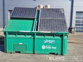 Solar Pod Solar Panel Unit to suit Generator (Spares) Generators For Auction: Leeds, UK – 30th April, 1st, 2nd & 3rd May 25 full