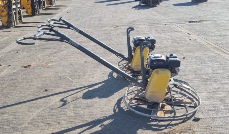 Wacker Neuson Concrete Power Float, Honda Engine (2 of) Asphalt / Concrete Equipment For Auction: Leeds, UK – 30th April, 1st, 2nd & 3rd May 25 full