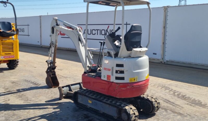 2019 Takeuchi TB215R Mini Excavators For Auction: Leeds, UK – 30th April, 1st, 2nd & 3rd May 25 full