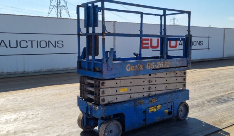 Genie GS2632 Manlifts For Auction: Leeds, UK – 30th April, 1st, 2nd & 3rd May 25
