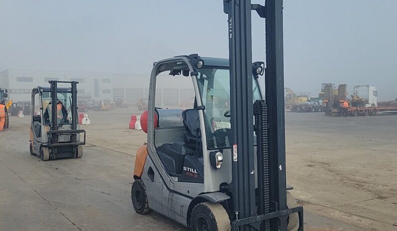 2014 Still RX70-22T Forklifts For Auction: Leeds, UK – 30th April, 1st, 2nd & 3rd May 25 full