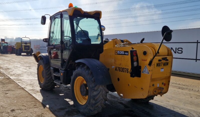 2017 JCB 535-125 Hi Viz Telehandlers For Auction: Leeds, UK – 30th April, 1st, 2nd & 3rd May 25 full