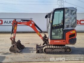 2023 Kubota KX016-4 Mini Excavators For Auction: Leeds, UK – 30th April, 1st, 2nd & 3rd May 25 full
