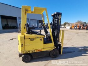 Hyster E2.00XMS Forklifts For Auction: Leeds, UK – 30th April, 1st, 2nd & 3rd May 25 full